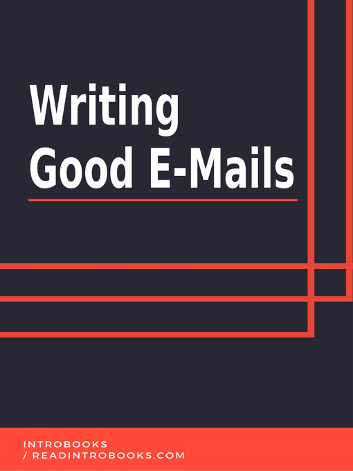 Title details for Writing Good E-Mails by Introbooks Team - Wait list